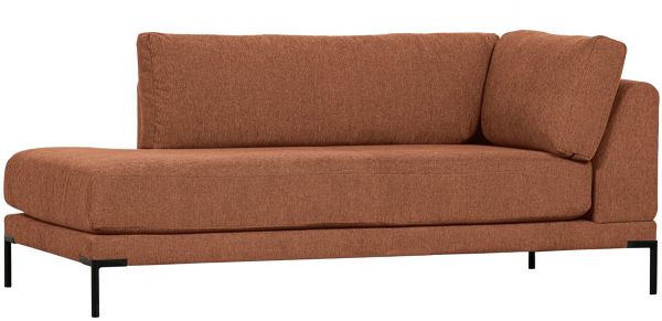 vtwonen Lounge Element Couple links Webstoff rust Melange Couch Sofa