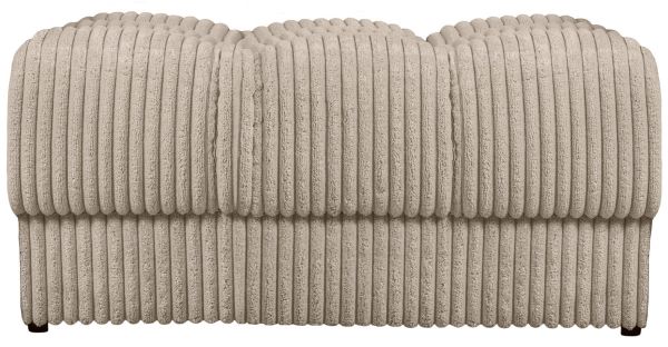 woood Sitzhocker SECOND DATE Ribcord travertin Hocker Pouf