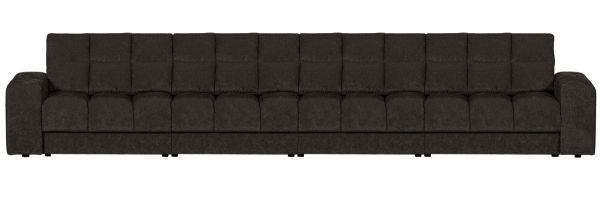 woood 4 Sitzer Sofa SECOND DATE Webstoff vintage anthrazit