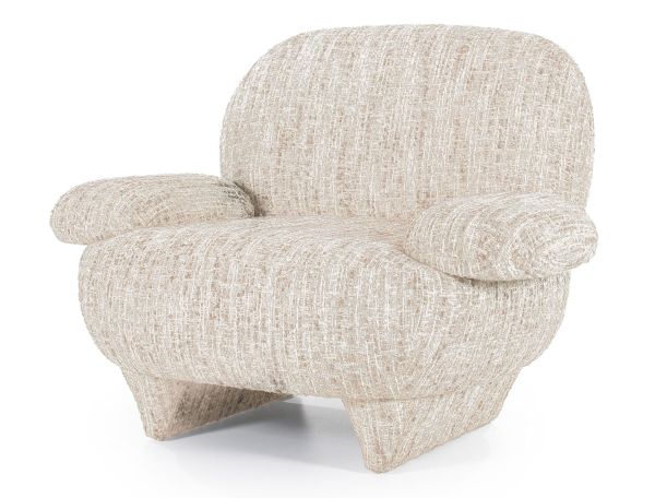 Sessel Relaxsessel Haydn Stoff beige