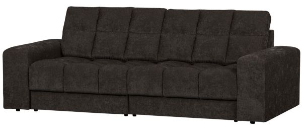 woood 2 Sitzer Sofa SECOND DATE Webstoff vintage anthrazit