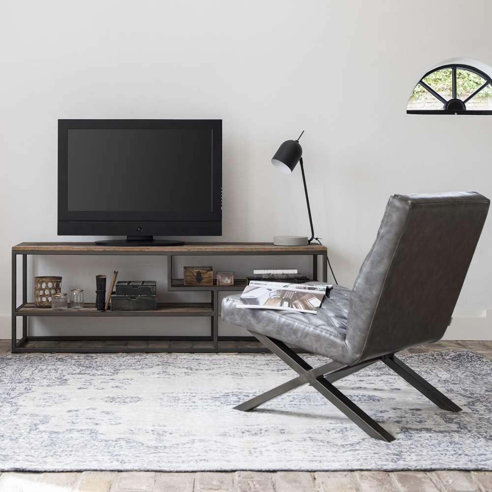 dBodhi TV Möbel TUAREG 150 cm Teakholz Sideboard Maison