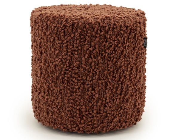 Pouf Vista Ø 40 cm Hocker Sitzhocker terracotta