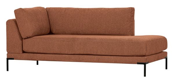 vtwonen Lounge Element Couple rechts Webstoff rust Melange Couch Sofa