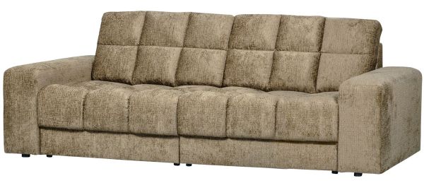 woood 2 Sitzer Sofa SECOND DATE Struktur Samt wheatfield