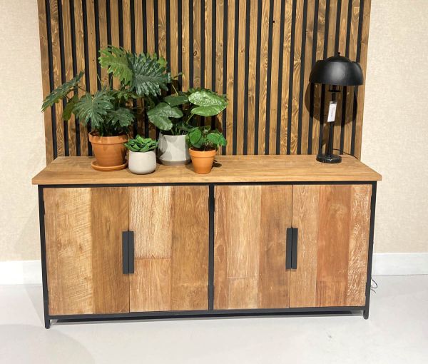 Sideboard Kommode TOMAR 185 cm Teakholz