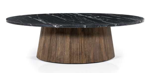Couchtisch Marmorplatte oval 120 cm | Maison ESTO Ihr großer Möbel  Online-Shop
