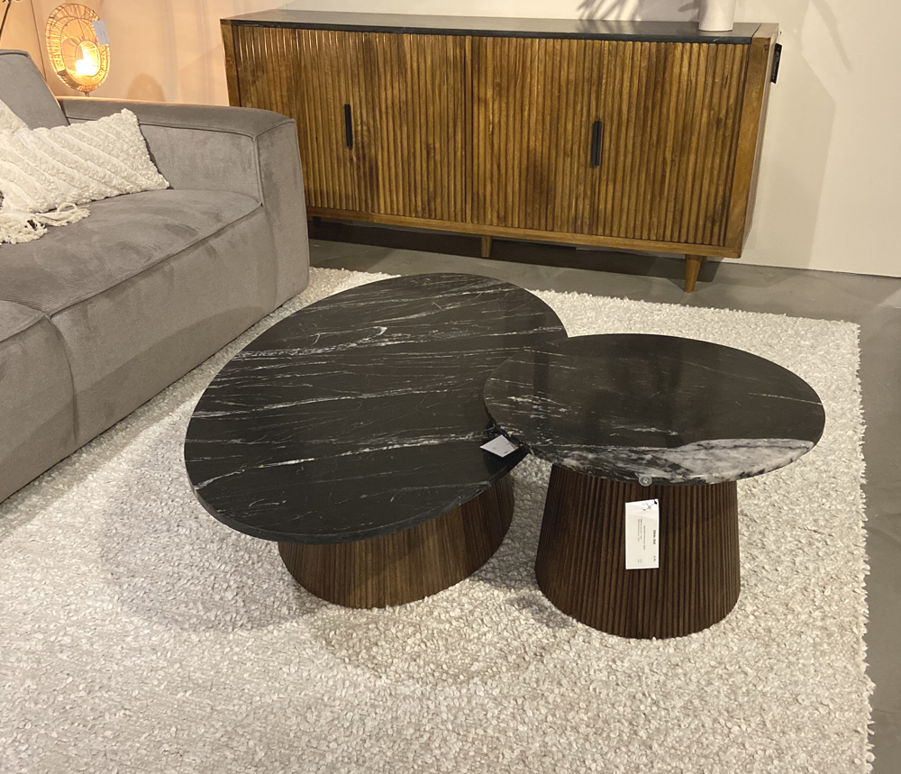 Möbel oval Online-Shop 120 cm | Marmorplatte Maison Ihr großer ESTO Couchtisch