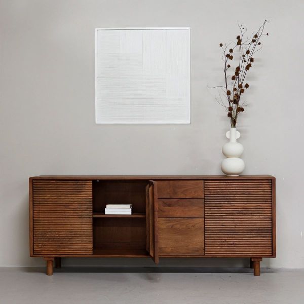 Sideboard Marlien 200 cm aus Mangoholz