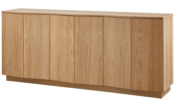 Sideboard Kommode ZUMA 200 cm Eiche Furnier